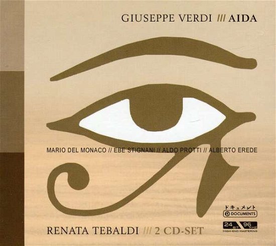 Verdi: Aida - Del Monaco / Tebaldi / Erede - Musik - Documents - 0885150229408 - 2005