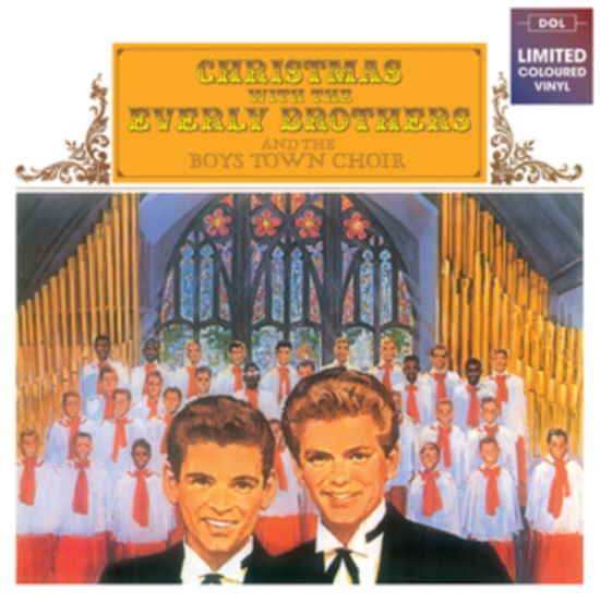 Cover for Everly Brothers and the Boys Town Choir · Christmas With The Everly Brothers (Coloured Vinyl) (LP) (2024)