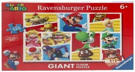 Cover for Nintendo: Ravensburger · Super Mario XXL 125pc (Toys)