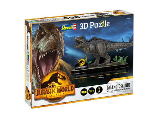 Revell 3D Puzzel Bouwpakket - Jurassic Wd Gigano - Revell - Merchandise - Revell - 4009803002408 - June 13, 2023