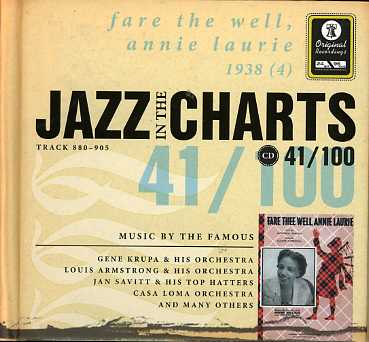 Cover for Jazz in the Charts · 41/100 Gene Krupa-jan Savitt (CD) (2016)