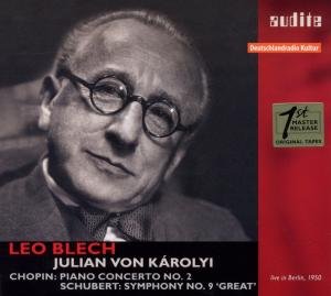 Cover for Chopin / Schubert · Concerto No.2/Sym.No.9 (CD) (2011)