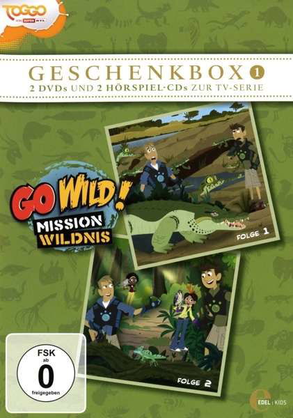 (1)geschenkbox (2dvd+2cd) - Go Wild!-mission Wildnis - Musik - EDELKIDS - 4029759110408 - 15. april 2016