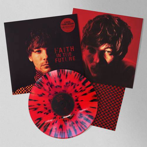 Cover for Louis Tomlinson · Faith in the Future (LP) [Limited Black &amp; Red Splatter Vinyl edition] (2022)