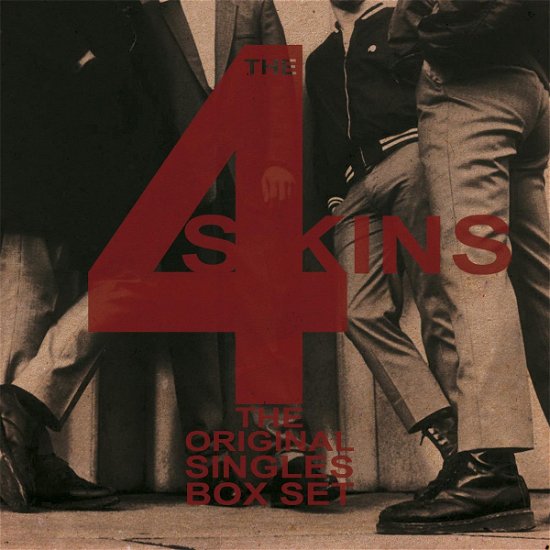 Original Singles Box Set The (4 x 7") - 4 Skins - Musique - REBELLION - 4059251149408 - 14 février 2020