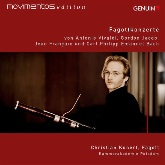 Cover for Kunertkammerakademie Potsam · Vivaldibassoon Concertos (CD) [Movimentos edition] (2013)
