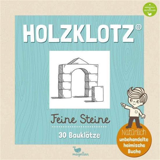Cover for Holzklotz · Holzklotz - Feine Steine - 30 Bau.N4340 (Book)