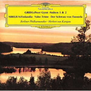 Cover for Grieg / Sibelius / Karajan,herbert Von · Grieg: Peer Gynt Suite 1 &amp; 2 / Sibelius: Symphonic (CD) [Japan Import edition] (2021)