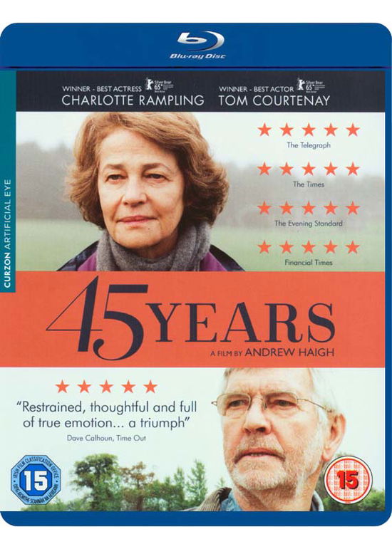 Cover for 45 Years BD · 45 Years (Blu-Ray) (2016)