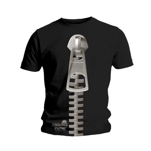 Cover for Little Big Planet · Little Big Planet Unisex Tee: Zip (Small Only) (CLOTHES) [Black - Unisex edition]