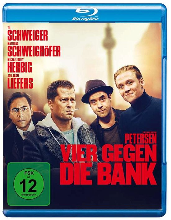 Cover for Til Schweiger,matthias Schweighöfer,jan Josef... · Vier Gegen Die Bank (Blu-ray) (2017)