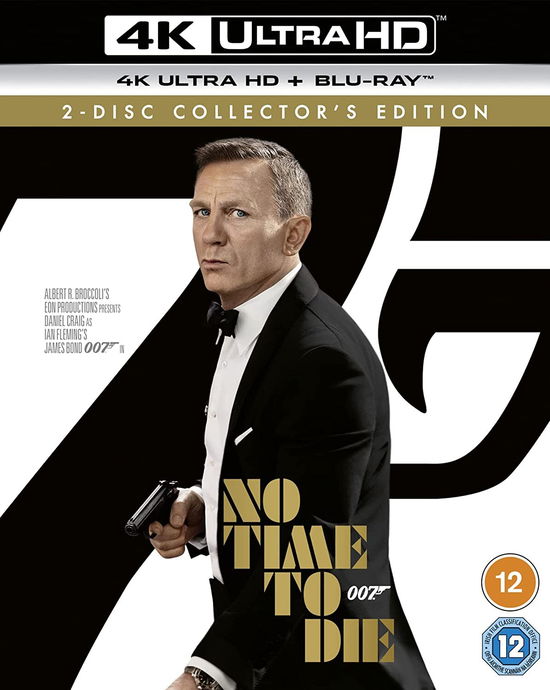 No Time To Die - No Time to Die (4k Blu-ray) - Elokuva - Metro Goldwyn Mayer - 5053083215408 - maanantai 20. joulukuuta 2021