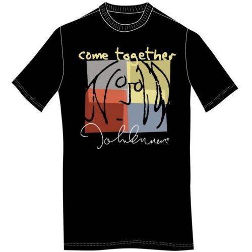 Cover for John Lennon · John Lennon Unisex T-Shirt: Come Together (T-shirt) [size M] [Black - Unisex edition]