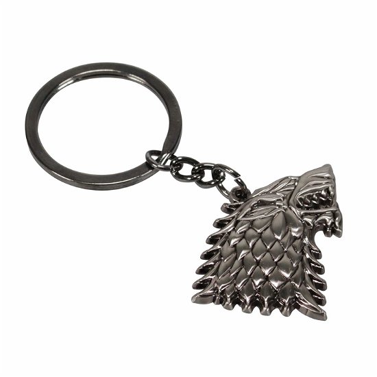 Stark Keyring (Header) (Portachiavi) - Game Of Thrones: Sculpted - Merchandise - HBO - 5055453461408 - October 1, 2018