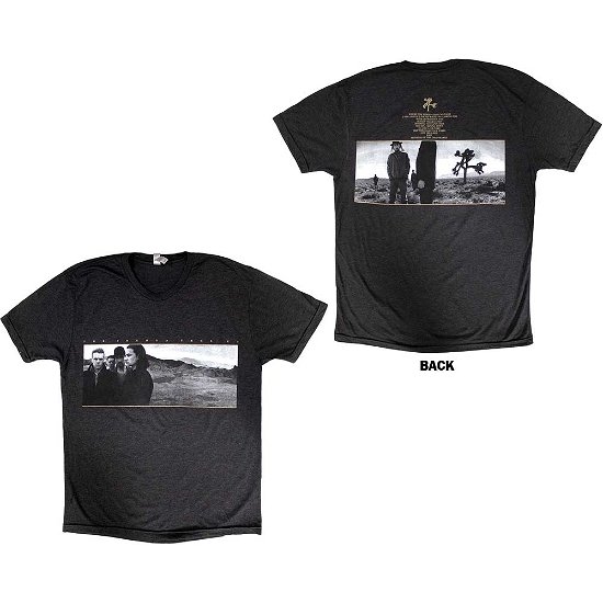 Cover for U2 · U2 Unisex T-Shirt: Joshua Tree Dates 2017 (Back Print) (Ex-Tour) (T-shirt) [size S]
