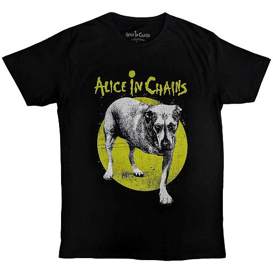 Alice In Chains Unisex T-Shirt: Three-Legged Dog v2 - Alice In Chains - Koopwaar -  - 5056737236408 - 