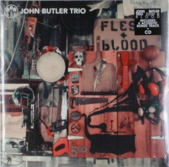 Cover for John Butler Trio · Flesh &amp; Blood (LP) (2014)