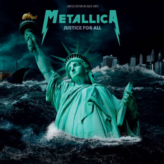 Cover for Metallica · Justice For All (Aqua Vinyl) (LP) (2024)