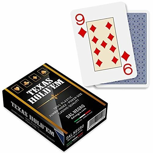 Cover for Dal Negro · Dal Negro: Texas Hold'em Blu Casino Quality (Legetøj)
