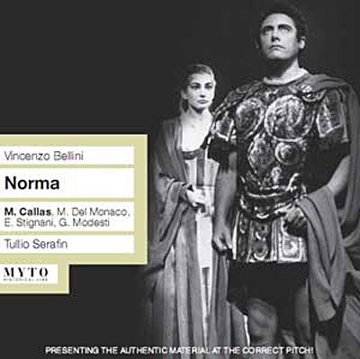 Cover for Bellini / Monaco / Modesti / Callas / Serafin · Norma (CD) (2008)