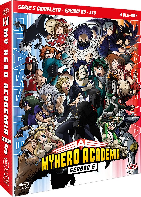 Cover for My Hero Academia - Stagione 05 (Blu-ray) (2023)