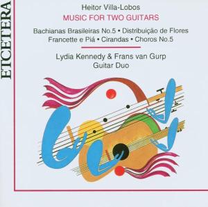 H. Villa Lobos · Music For Two Guitars (CD) (2013)