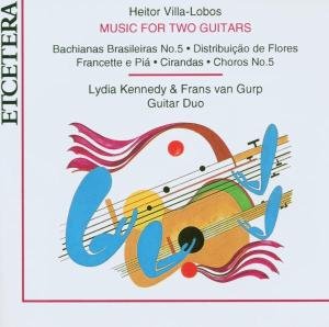 Cover for H. Villa Lobos · Music For Two Guitars (CD) (2013)