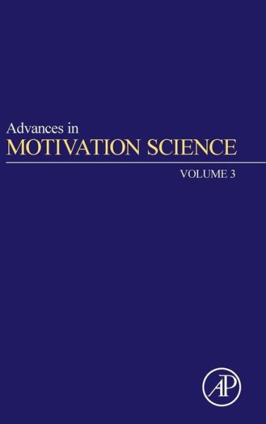 Cover for Advances in Motivation Science - Advances in Motivation Science (Gebundenes Buch) (2016)