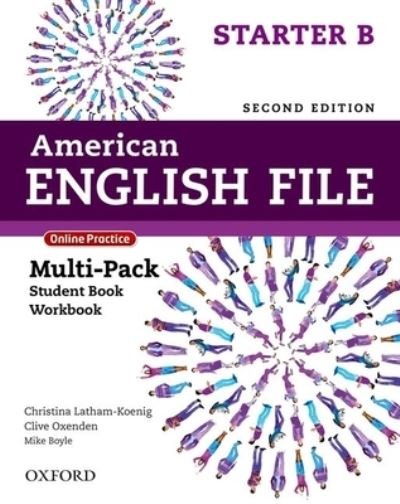 Cover for Varios autores · American English File: Starter: B Multi-Pack (Buch) (2019)