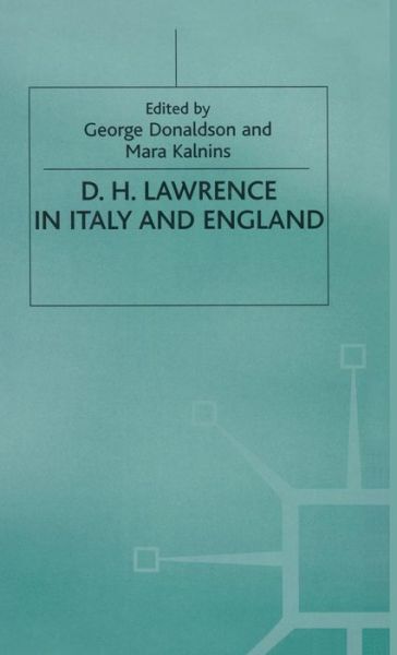 D.h.lawrence in Italy and England (Hardcover Book) (1998)