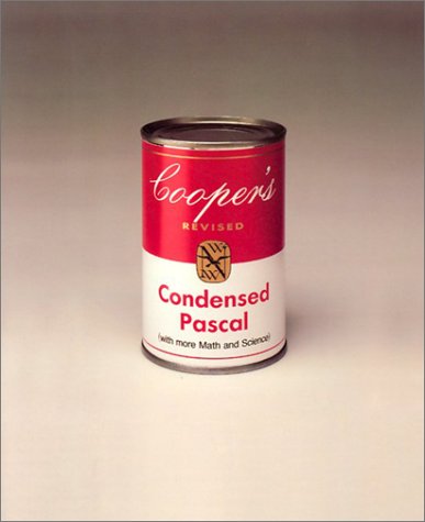 Cover for Doug Cooper · Condensed Pascal (Paperback Book) [Revised edition] (1987)