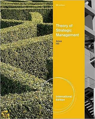 Cover for Hill, Charles (University of Washington) · Theory of Strategic Management, International Edition (Taschenbuch) (2010)