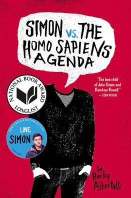 Cover for Becky Albertalli · Simon Vs. The Homo Sapiens Agenda (Inbunden Bok) (2016)