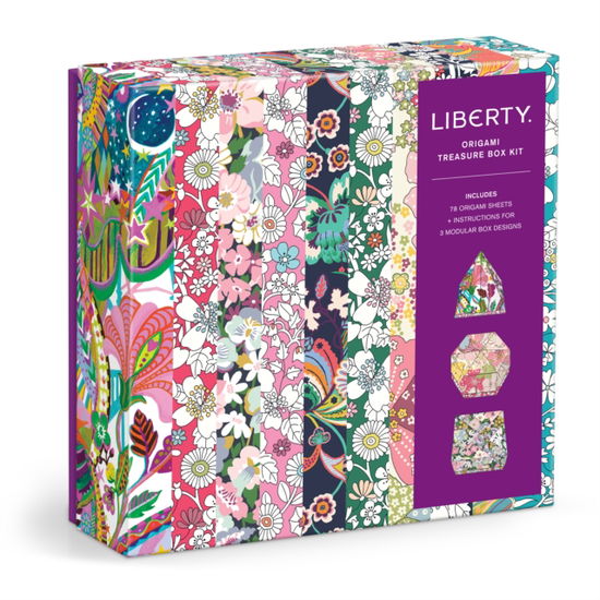 Cover for Galison · Liberty Origami Treasure Box Kit (Book) (2025)