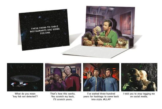 Cover for Chip Carter · Star Trek Pop-Up Notecards: 10 Notecards and Envelopes (Hardcover Book) (2019)