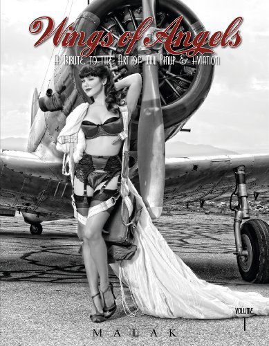 Cover for Michael Malak · Wings of angels - a tribute to the art of world war ii pinup &amp; aviation (Hardcover Book) (2014)