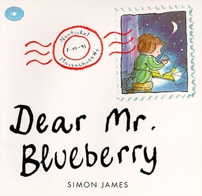 Cover for Simon James · Dear Mr. Blueberry (Hardcover bog) (1996)