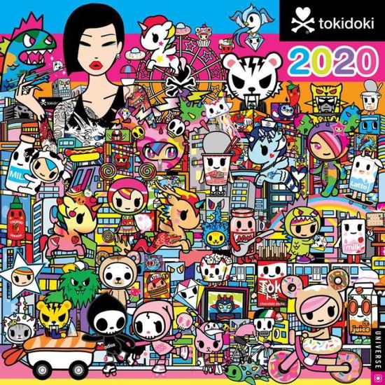 Tokidoki 2020 Square Wall Calendar - Simone Legno - Merchandise - Andrews McMeel Publishing - 9780789336408 - May 28, 2019