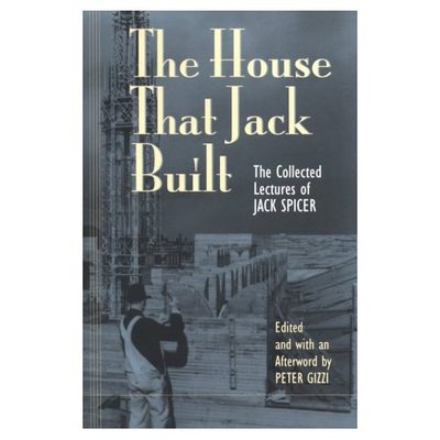 Cover for Jack Spicer · The House That Jack Built (Paperback Book) (1998)