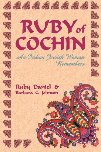 Cover for Ruby Daniel · Ruby of Cochin: An Indian Jewish Woman Remembers (Paperback Book) (2001)