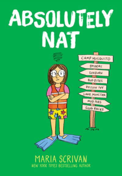 Cover for Maria Scrivan · Absolutely Nat: A Graphic Novel (Nat Enough #3) - Nat Enough (Hardcover Book) (2021)