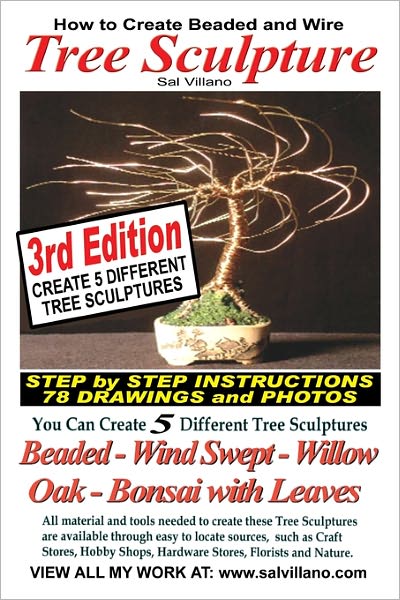 Cover for Sal Villano · How to Create Beaded &amp; Wire Trees: Create Five Different Tree Sculptures (Paperback Book) (2009)