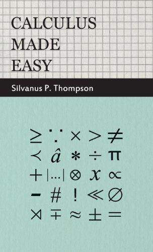 Cover for Silvanus Phillips Thompson · Calculus Made Easy: Being a Very-simplest Introduction to Those Beautiful Methods of Reckoning Which Are Generally Called by the Terrifyin (Innbunden bok) (2010)