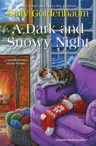 Cover for Sally Goldenbaum · A Dark and Snowy Night (Hardcover Book) (2022)