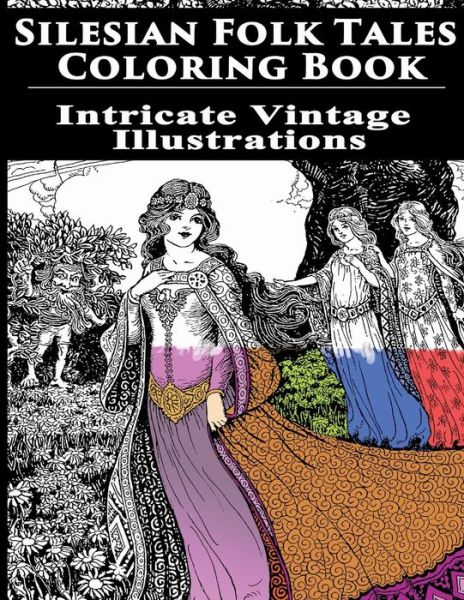 Cover for Mix Books · Silesian Folk Tales Coloring Book: Intricate Vintage Illustrations (Paperback Book) (2014)