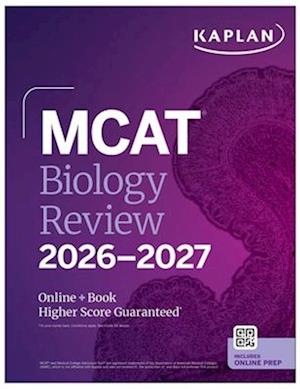 Cover for Kaplan Test Prep · MCAT Biology Review 2026-2027: Online + Book - Kaplan Test Prep (Taschenbuch) (2025)