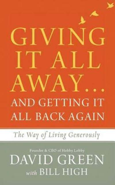 Cover for David Green · Giving It All Away...and Getting It All Back Again (CD) (2017)