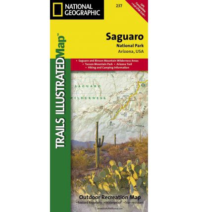 Cover for National Geographic Maps · Saguaro National Park: Trails Illustrated National Parks (Map) (2009)