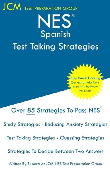 Cover for Jcm-Nes Test Preparation Group · NES Spanish - Test Taking Strategies (Pocketbok) (2019)