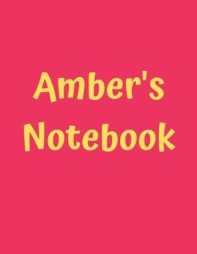 Cover for 99 Notes · Amber's Notebook (Pocketbok) (2019)